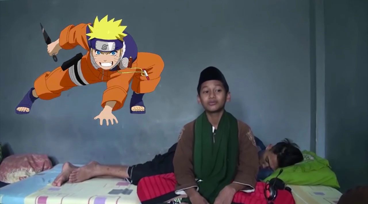 VIRAL: Santri menjelaskan tentang Naruto dan Hokage kepada Jokowi