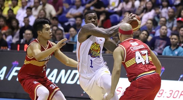 TNT clamps down on Brownlee late to survive Ginebra in Game 1
