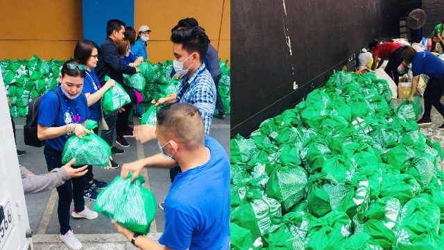 SM distributes kalinga relief packs to Taal volcano victims in Batangas