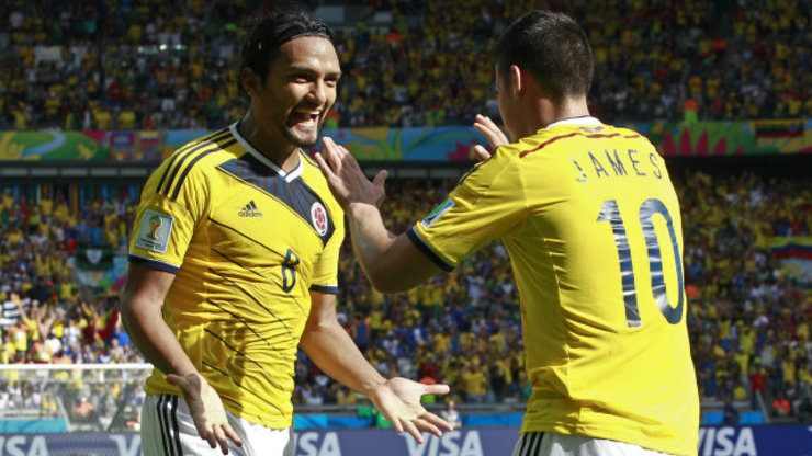 World Cup: Colombia shrugs off Falcao absence to beat Greece