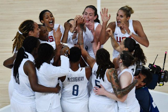 US women rout Spain to win sixth consecutive basketball gold
