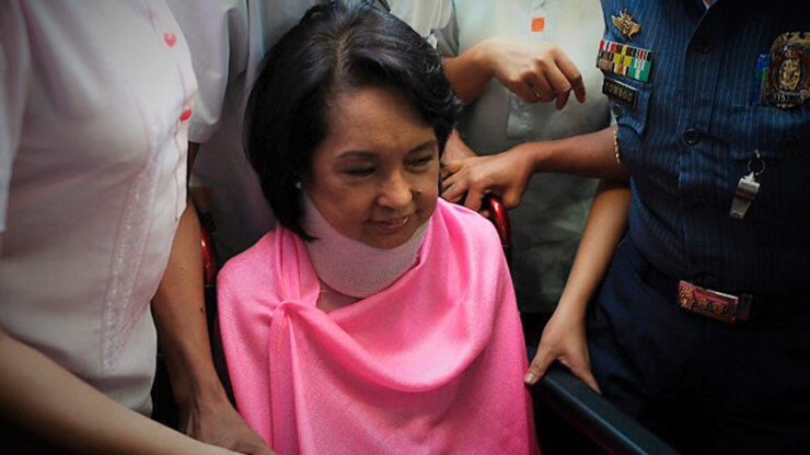 GRANTED. The court allows detained congresswoman Gloria Macapagal-Arroyo to register as a voter while in detention. File photo by Ted Aljibe/AFP