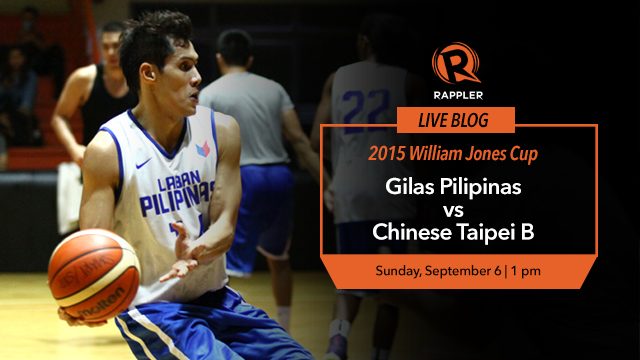HIGHLIGHTS: Gilas Pilipinas vs Chinese Taipei B – 2015 Jones Cup
