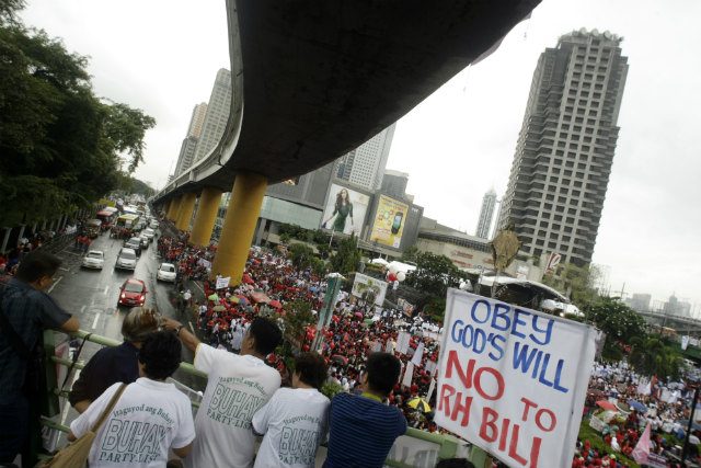 From EDSA to RH: Church clout weakens in PH
