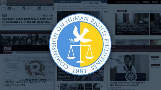 CHR urges public to defend press freedom
