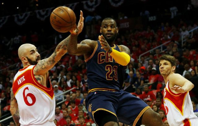 LeBron, Cavs too much for Hawks in game two