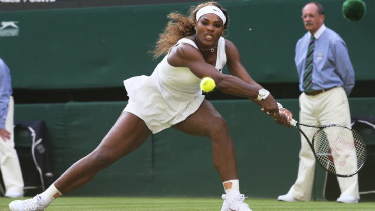 Serena Williams smashes Wimbledon opening round opponent