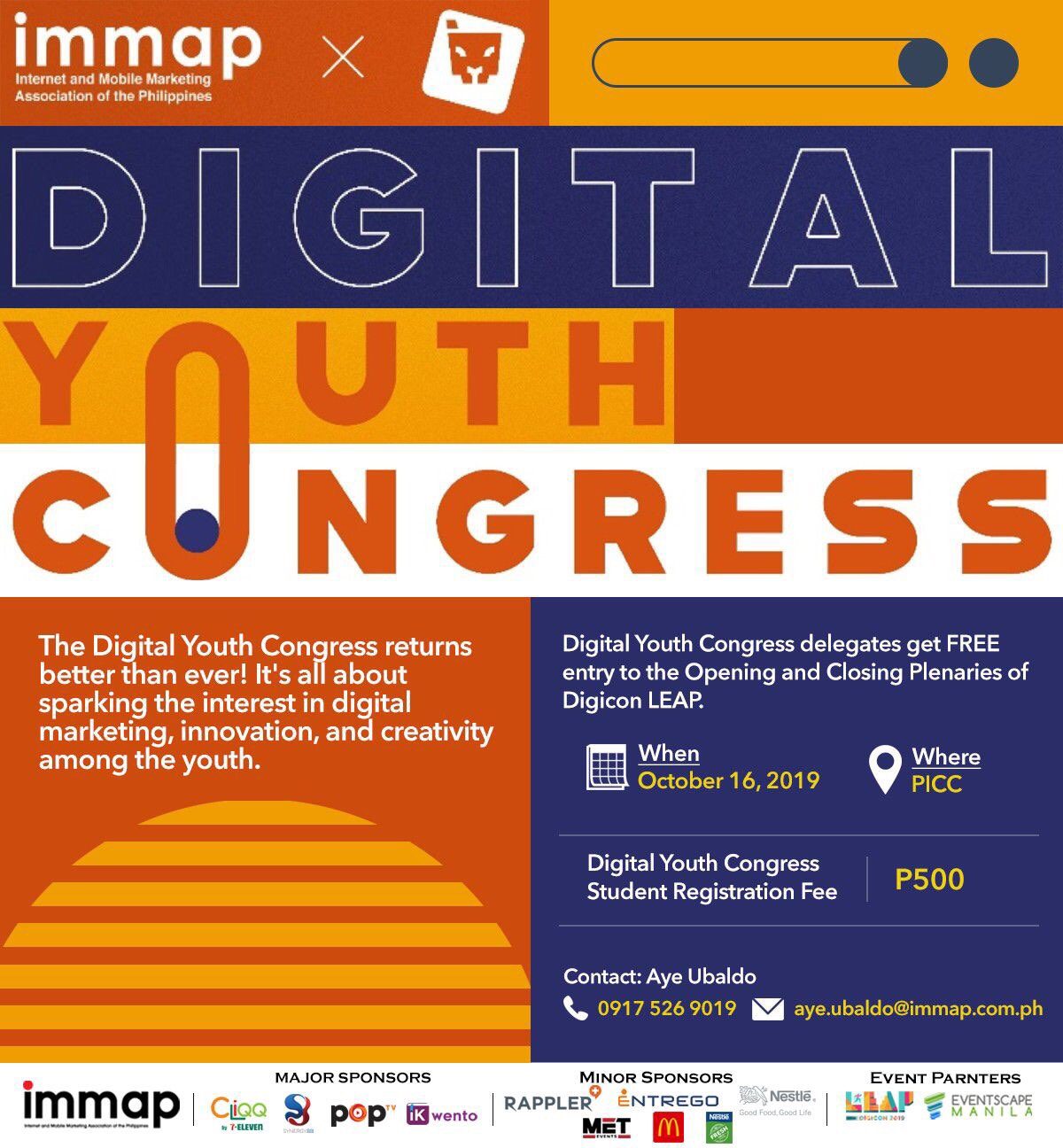 Creating the next digital pros: IMMAP holds Digital Youth Congress 2019