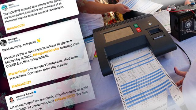 #Halalan2022: Vote smarter next time, frustrated netizens tell Pinoys