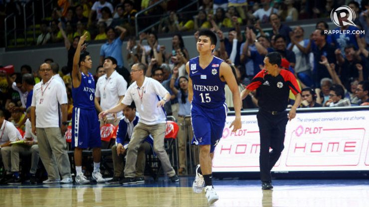 Ravena bags UAAP MVP award; Tolentino to be named ROY