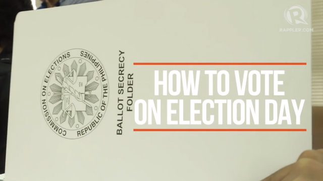 PHVote 101: How to vote on May 9