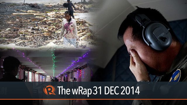 AirAsia plane search, Seniang death toll, Bilibid probe | The wRap