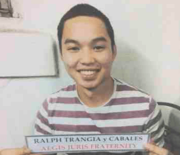 Ralph Trangia, suspect in Castillo hazing death, returning to PH