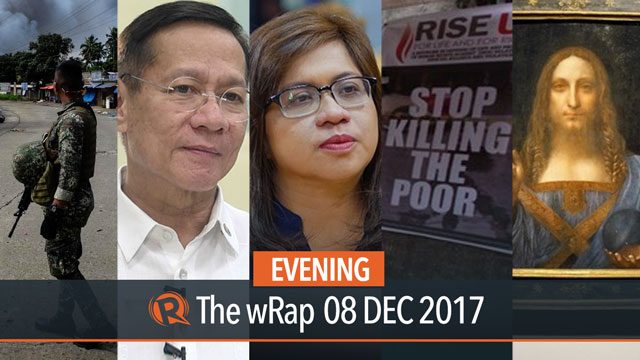 AFP on Martial Law extension, Duque on Dengvaxia, Salvator Mundi buyer | Evening wRap