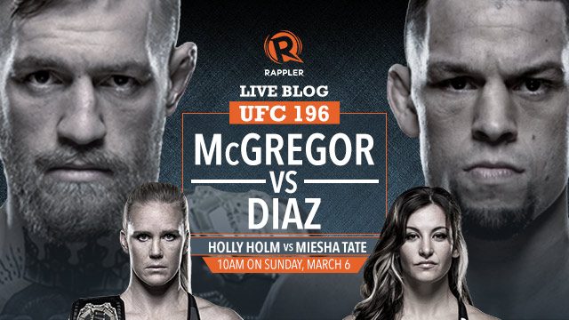 HIGHLIGHTS: UFC 196 – McGregor vs Diaz
