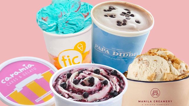 LIST: The best ice cream shops with delivery (and pick-up) options in Metro Manila