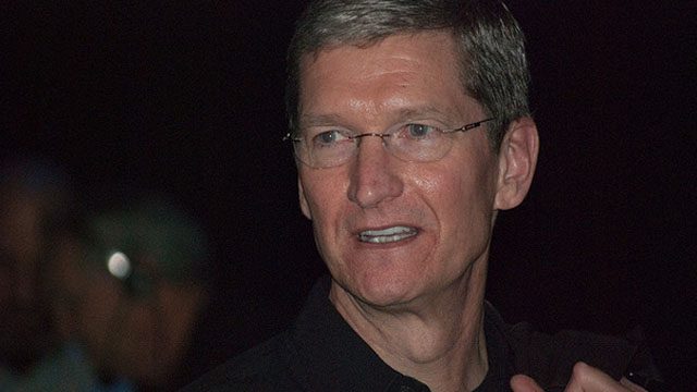 File photo of Tim Cook from Wiki Commons