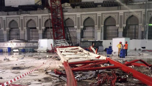 Crane collapse kills 107 at Mecca’s Grand Mosque