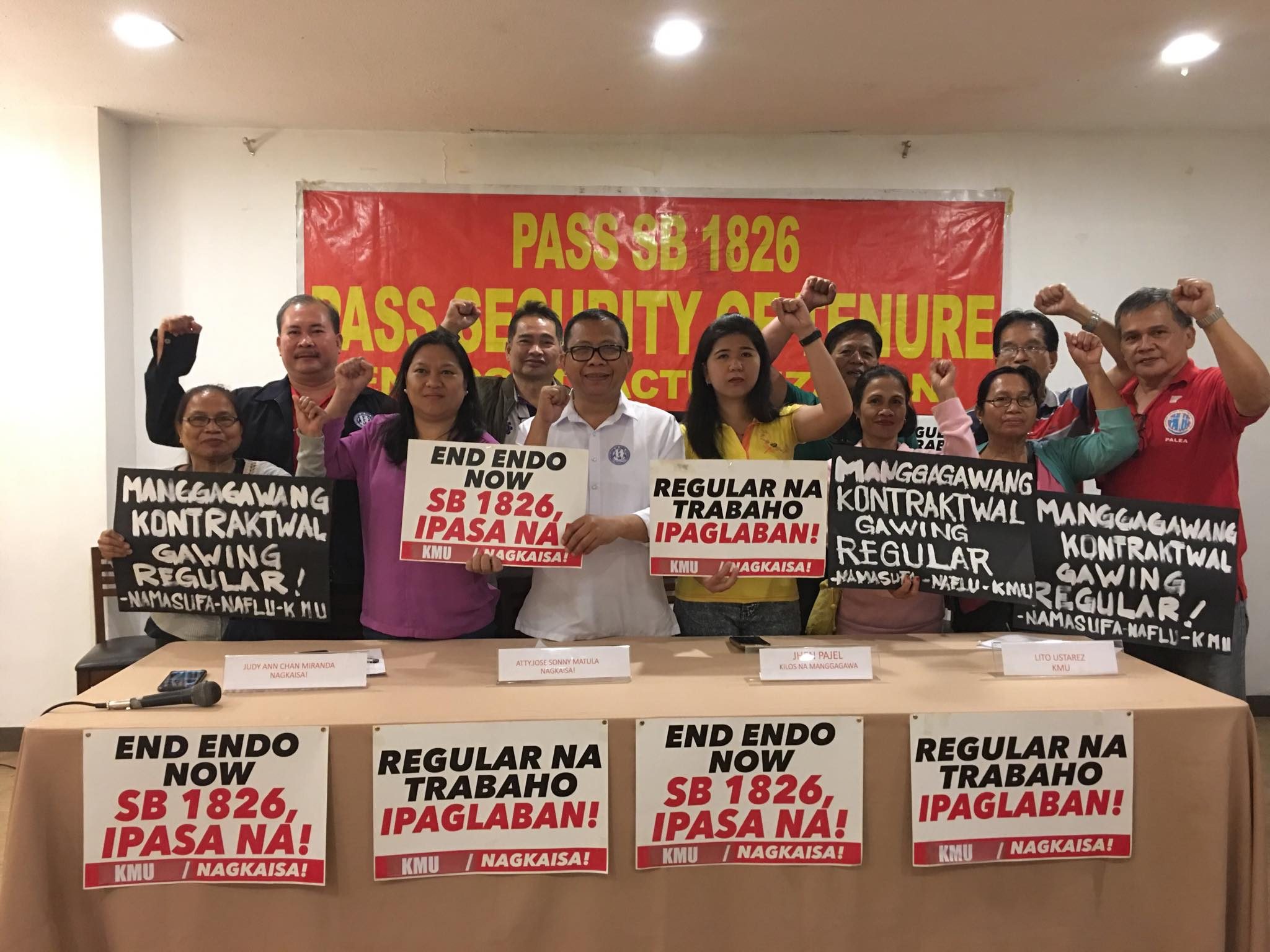 Labor groups eye complaint vs Bello over deal with employers