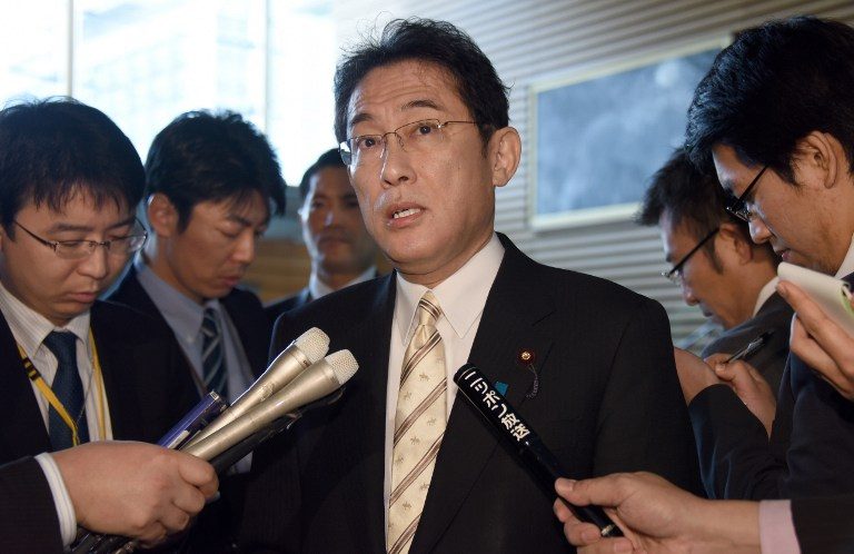 Japan’s top diplomat to visit South Korea for ‘comfort women’ talks