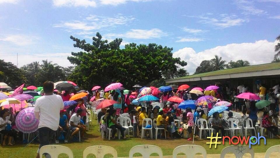 The town's youth gather to know more how they can join the fight against climate change. Photo from NowPH Facebook page. 