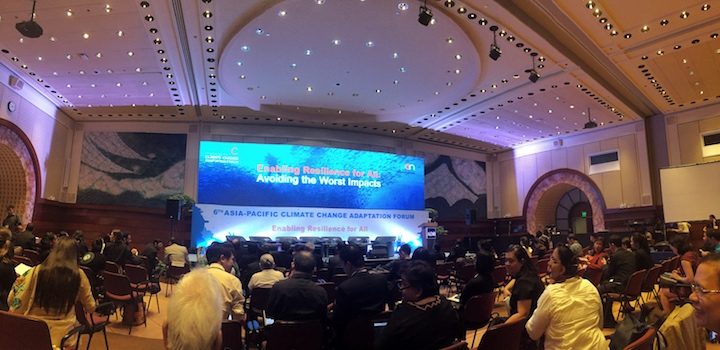 CLIMATE CHANGE. Stakeholders gather at the 6th Asia Pacific Climate Change Adaptation Forum to discuss the future of humanity in the face of rising temperatures worldwide. 