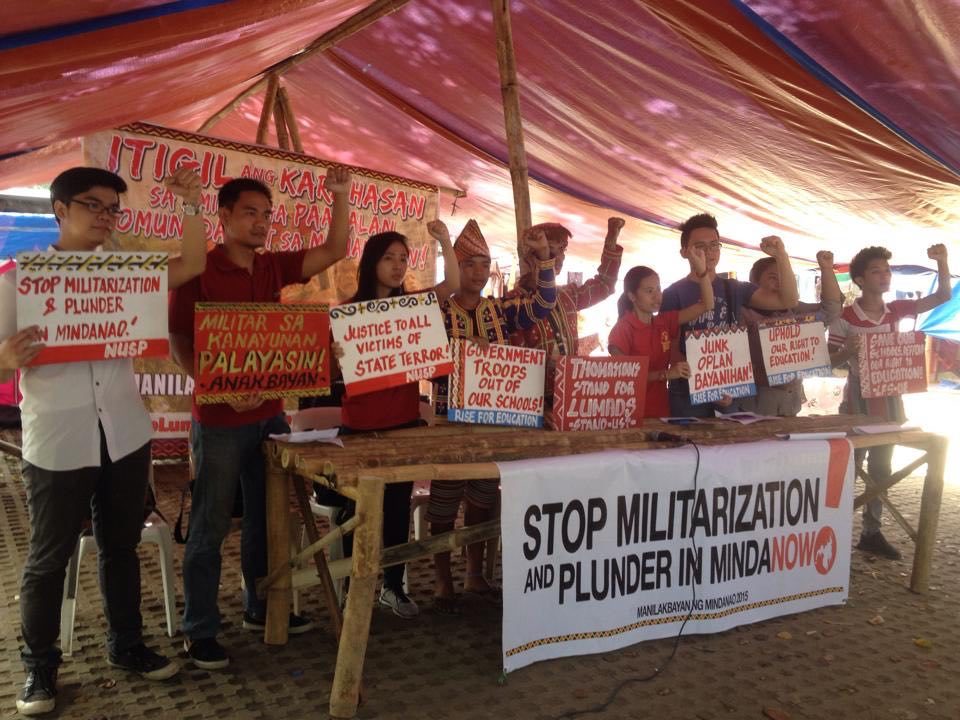Manila students welcome Lumads