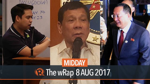 Customs probe, Duterte, North Korea | Midday wRap