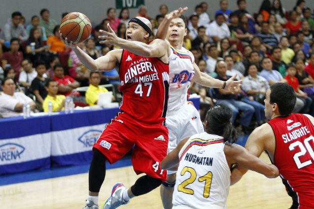 Caguioa has broken hand, return this conference questionable