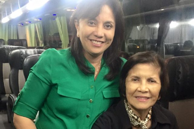 Robredo’s mother Sally Gerona dies