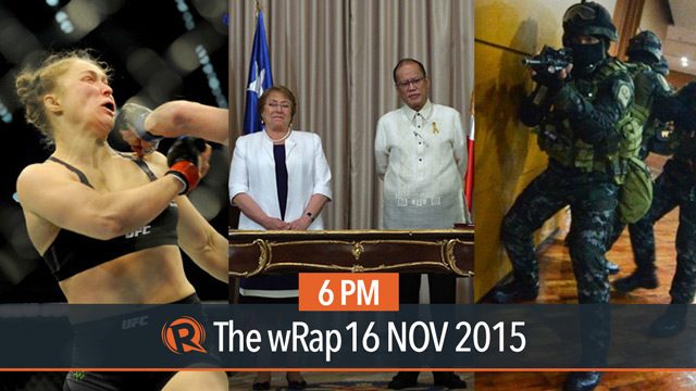 PH-Chile ties, APEC security, Rousey’s career | 6PM wRap