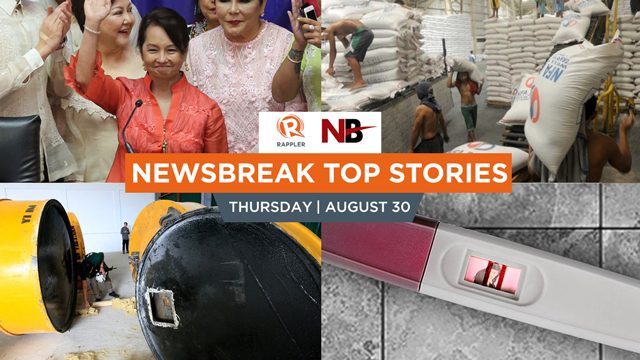 Newsbreak Chats: Rice crisis, Arroyo as House Speaker, other top stories in August 2018