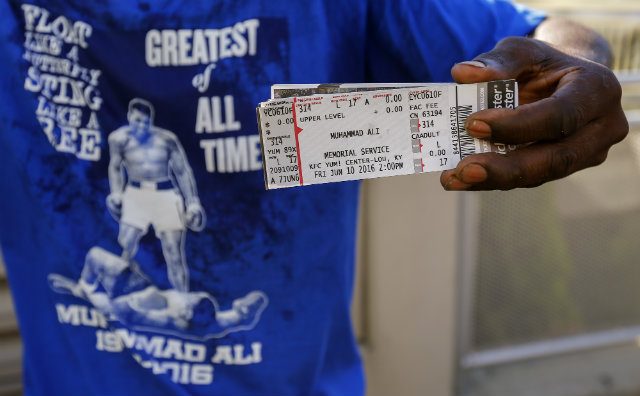 All tickets for Muhammad Ali memorial service handed out in an hour