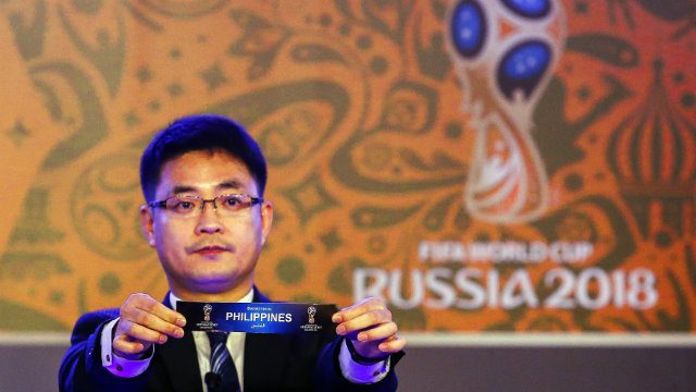Azkals in Group H of 2018 World Cup qualifiers