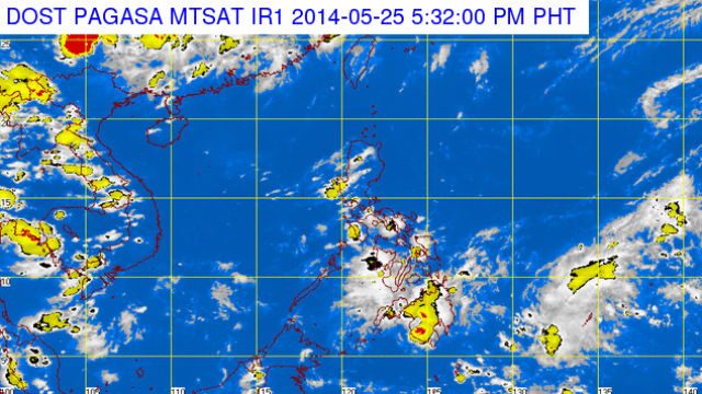 Cloudy Monday for Davao, N. Mindanao, Caraga