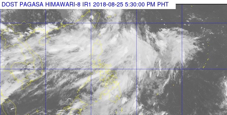Monsoon rains expected in parts of Luzon on August 26