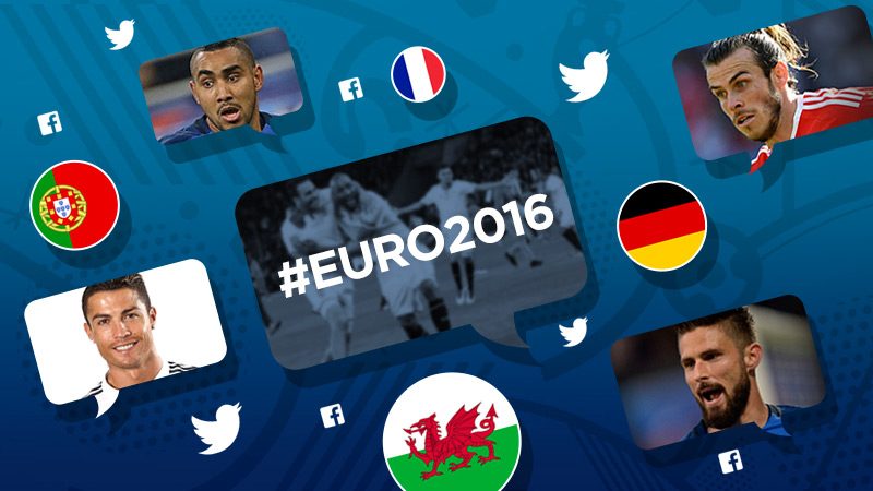 Top 5 social media Euro 2016 players, moments