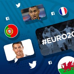 Top 5 social media Euro 2016 players, moments