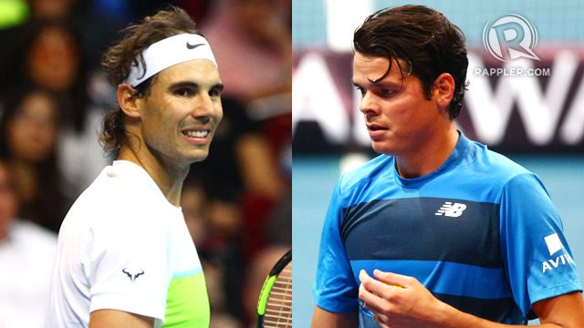 Tennis stars Nadal, Raonic see hope for Filipinos through the sport
