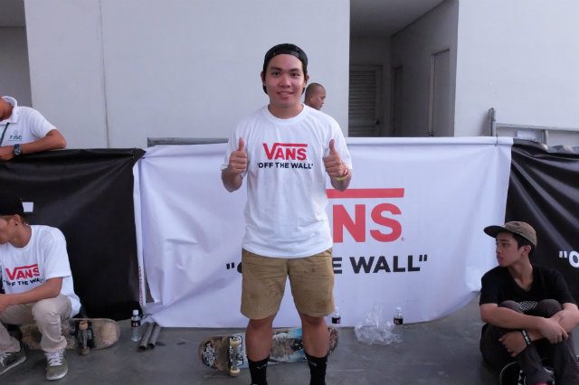 Build more parks and the Philippines will have a skateboarding champion, says Vans rider Mark Calvo. Photo by Rafael Bandayrel/Rappler 