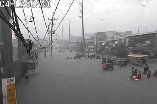 FLOOD. Malabon City is prone to flooding due to clogged waterways. Photo by Malabon City LGU 