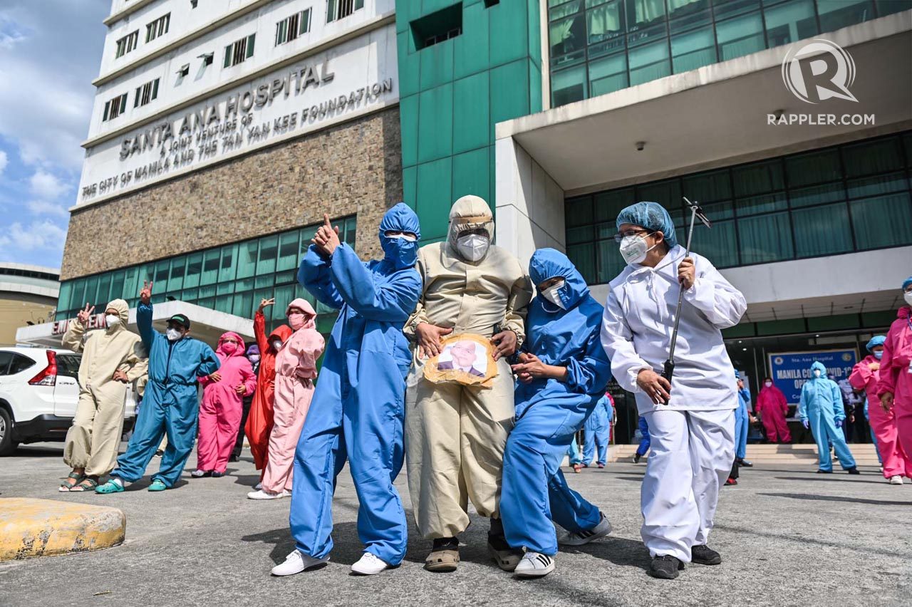 LOOK: Hospital at forefront of coronavirus fight celebrates 10th anniversary