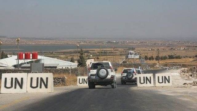 UN troops withdraw from Syrian Golan