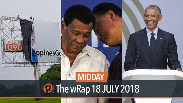Bong Go billboards, China on PH loans, Mandela | Midday wRap