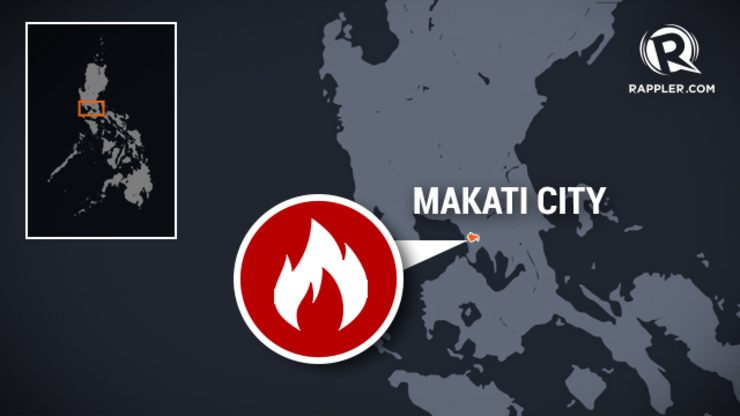 Fire breaks out in Makati amid New Year celebrations