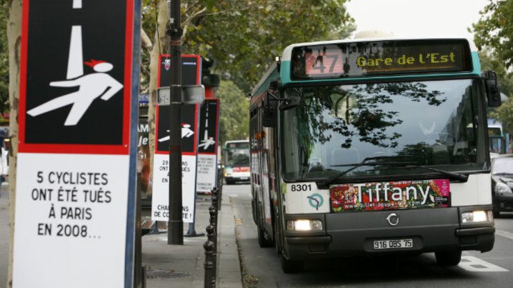 French bus driver faked assault in ploy for paid leave
