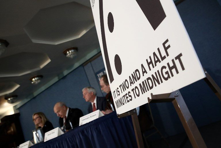 Nuclear concerns push ‘Doomsday Clock’ closer to midnight