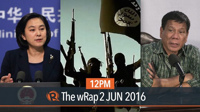 PH and China, Panelo, ISIS | 12PM wRap