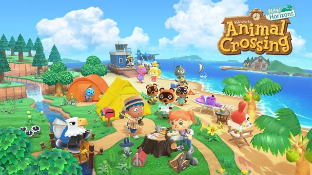 FORGET YOUR WORRIES. Animal Crossing lets you set up camp on an idyllic island. Image from Nintendo. 