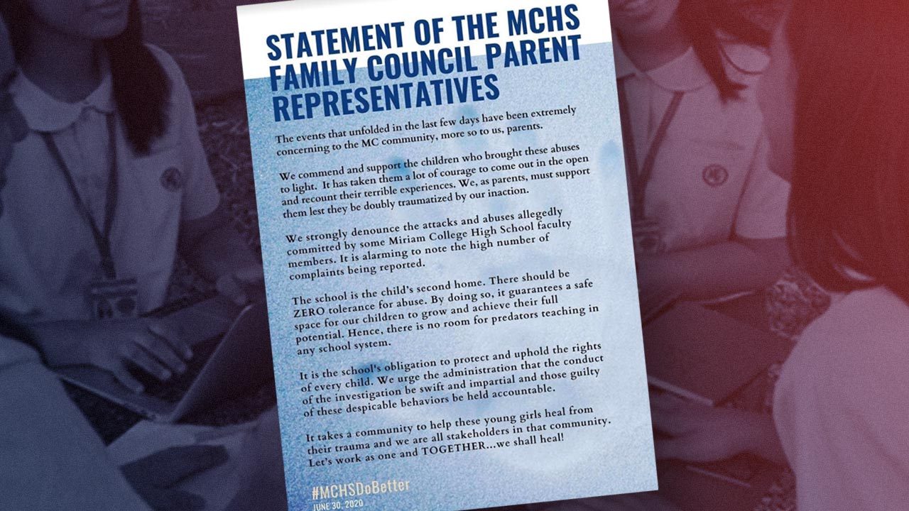 MCHS family council ‘alarmed’ by high number of sexual harassment complaints